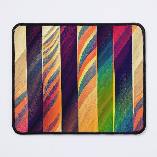Item preview, Touch of Elegance with Rainbow Brushed Stripes designed and sold by Fitbys.