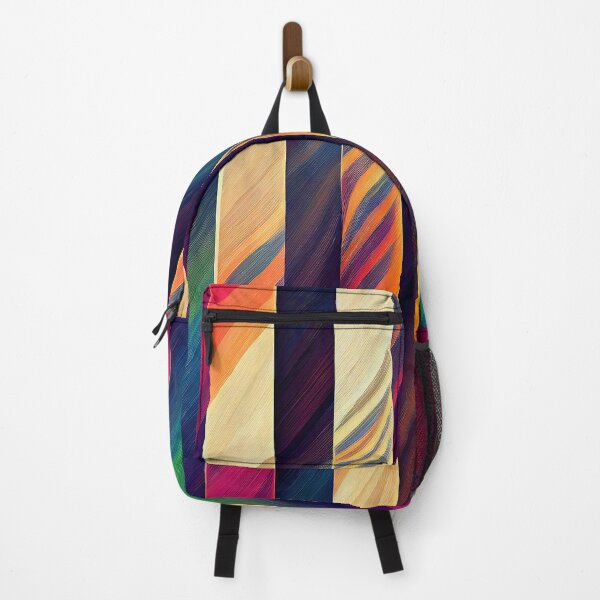 Item preview, Touch of Elegance with Rainbow Brushed Stripes designed and sold by Fitbys.