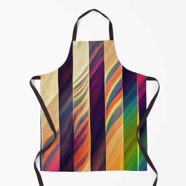 Item preview, Touch of Elegance with Rainbow Brushed Stripes designed and sold by Fitbys.