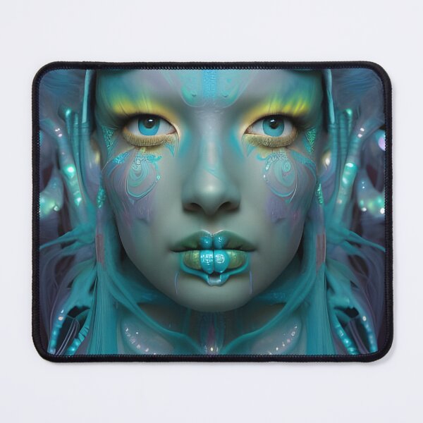 Item preview, Jellyfish. Na’vi goddess. Turquoise green Eyes. Beautiful fabulous girl. Mermaid designed and sold by Olga Nagornaya.