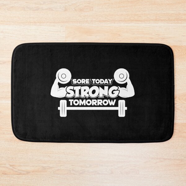 Item preview, Sore Today Strong Tomorrow - Powerful - Bodybuilder - Funny Gym Quote designed and sold by ImagesDesigns.