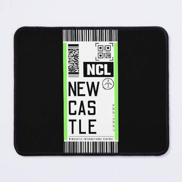 Item preview, NEWCASTLE NCL classic luggage tag traveller sticker designed and sold by LeddsoDello.