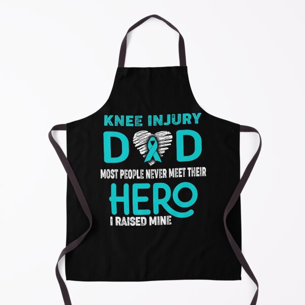 Item preview, Knee Injury DAD Most People Never Meet Their HERO I Raised Mine designed and sold by Tifrop.