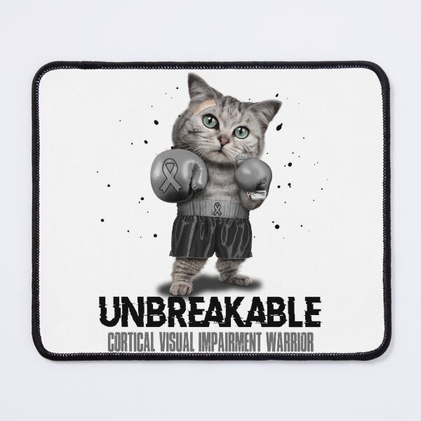 Artikelvorschau, Cortical Visual Impairment Warrior - UNBREAKABLE - Cortical Visual Impairment Ribbon entworfen und verkauft von EdithShop59.