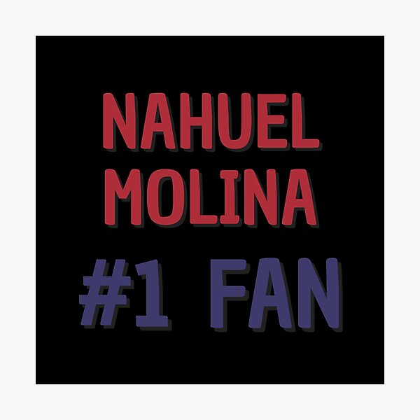 Item preview, Nahuel Molina - #1 Fan designed and sold by Rybariuns.