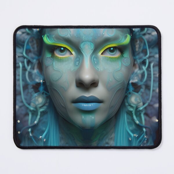 Item preview, Jellyfish. Na’vi goddess. Turquoise green Eyes. Beautiful fabulous girl. Mermaid designed and sold by Olga Nagornaya.