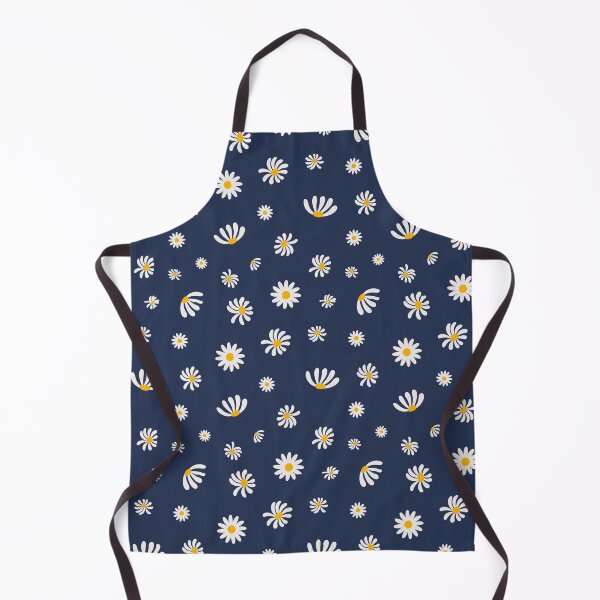 Item preview, Navy Bloom, A daisy pattern - LJW Design Pattern Color Collection designed and sold by LJWDesigns.