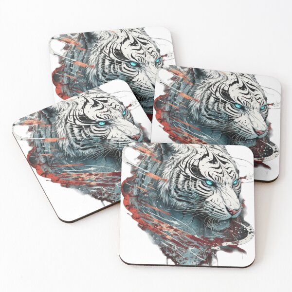 Item preview, The Great White Tiger designed and sold by reneromt.