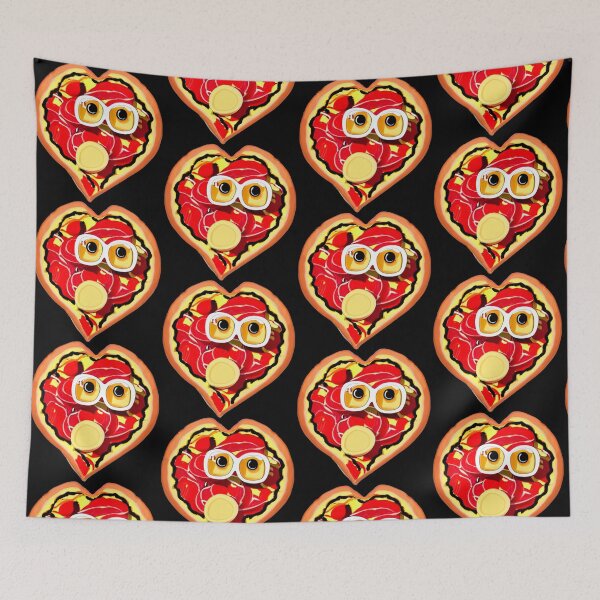 Item preview, pizza heart baby with glasses designed and sold by Elnica.