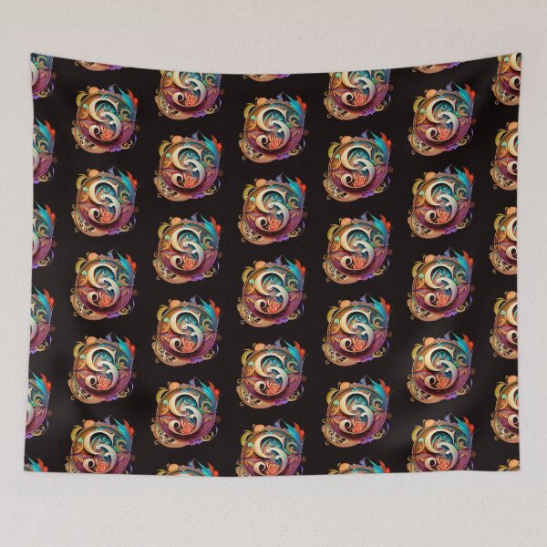 Item preview, Art Font Letter S: Art Nouveau Style, Unique and Colorful designed and sold by factory88.