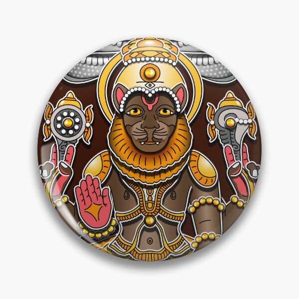 Item preview, Sri Narasimhadeva designed and sold by GundicaArt.
