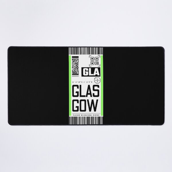 Item preview, GLASGOW GLA classic luggage tag travel stickers designed and sold by LeddsoDello.