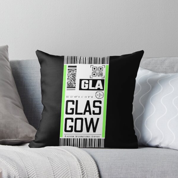 Item preview, GLASGOW GLA classic luggage tag travel stickers designed and sold by LeddsoDello.