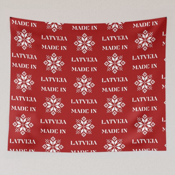 Item preview, Latvian made in Latvia winter snowflake  designed and sold by LukjanovArt.