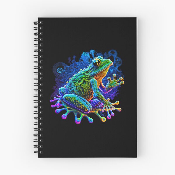 Item preview, Psychedelic UV Frog  designed and sold by ResistNormality.