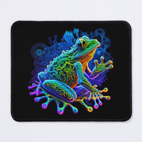 Item preview, Psychedelic UV Frog  designed and sold by ResistNormality.
