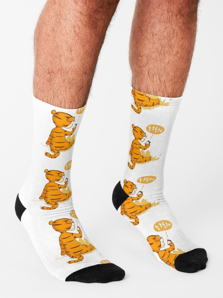 ttfn / ta ta for now Socks