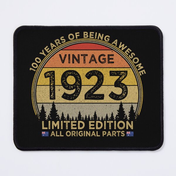 Item preview, 100th Birthday Vintage 1923 Limited Edition Patriotic Australia designed and sold by cssdru.