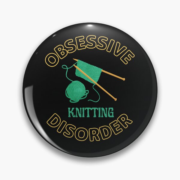 Item preview, Obsessive Knitting Disorder For Knitting Lovers  designed and sold by greatmar1.