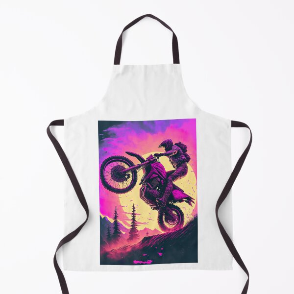 Item preview, Cyber Future Dirt Bike With Neon Colors designed and sold by KoolArtDistrict.
