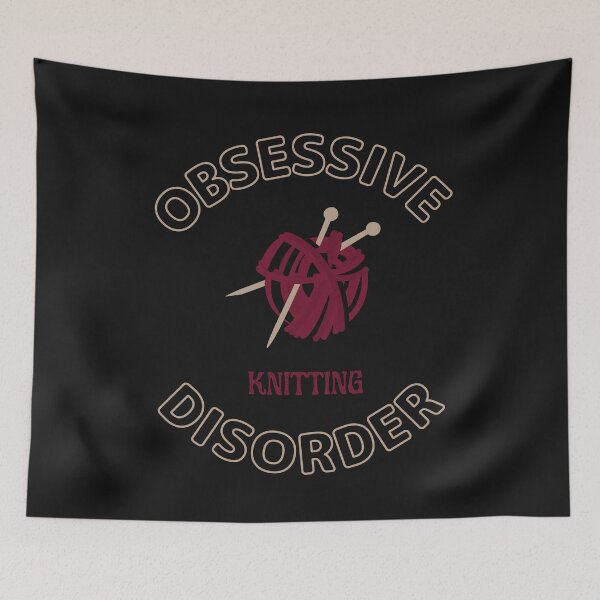 Item preview, Obsessive Knitting Disorder For Knitting Lovers  designed and sold by greatmar1.