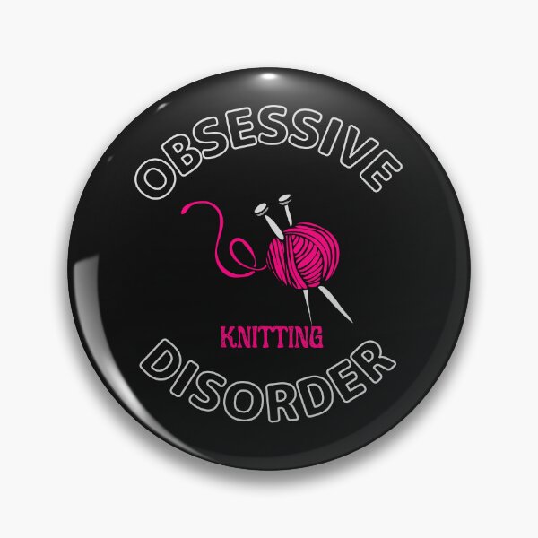 Item preview, Obsessive Knitting Disorder For Knitting Lovers  designed and sold by greatmar1.