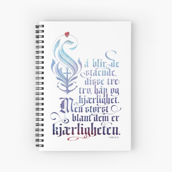 Så blir de stående Spiral Notebook