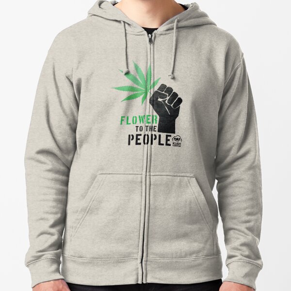 Flower to the People Zipped Hoodie