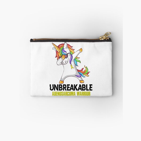 Item preview, Adenosarcoma Awareness - Unicorn Adenosarcoma Warrior Ribbon UNBREAKABLE designed and sold by Fernandezf.