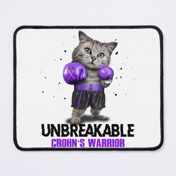 Item preview, Crohn's Warrior - UNBREAKABLE - Crohn's Ribbon designed and sold by EdithShop59.
