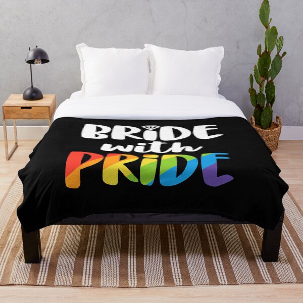 Artikelvorschau, Braut mit Stolz LGBT-Stolz-lesbische Hochzeit entworfen und verkauft von QueenOfPrint.