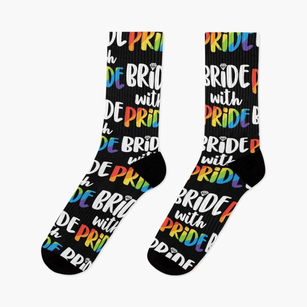 Item preview, Bride With Pride LGBT Pride Lesbian Wedding designed and sold by QueenOfPrint.