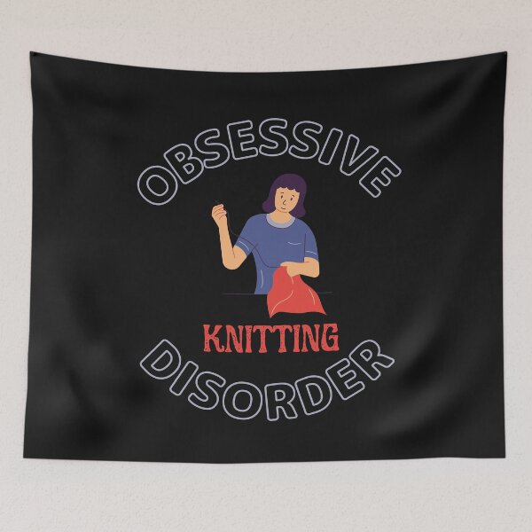 Item preview, Obsessive Knitting Disorder For Knitting Lovers designed and sold by greatmar1.