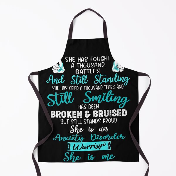 Item preview, Anxiety Disorder Warrior SHE IS ME - Support Anxiety Disorder Fighter Gifts designed and sold by Berriosly.