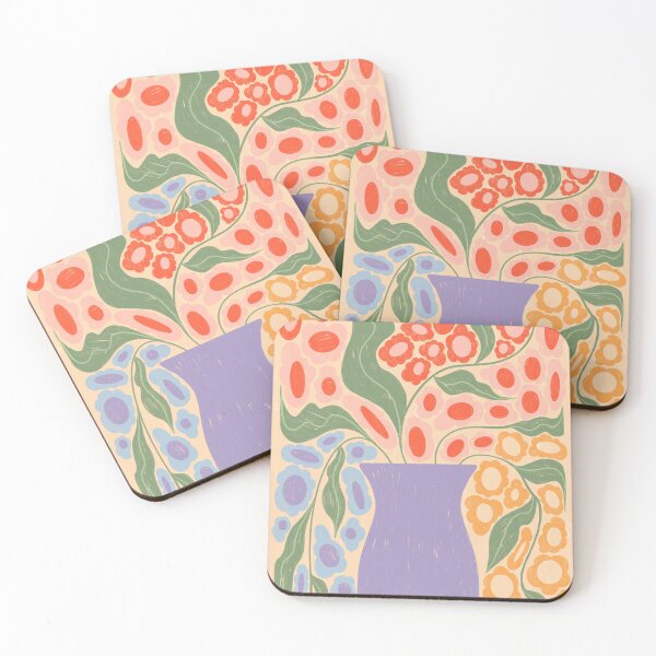 Item preview, Funky Floral Vase 1  designed and sold by Madison  Shorthill.