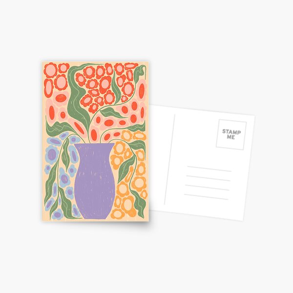 Item preview, Funky Floral Vase 1  designed and sold by Madison  Shorthill.