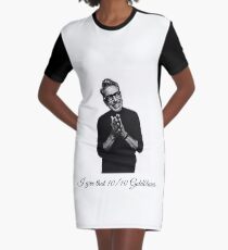 Jeff Goldblum Graphic T-Shirt Dress