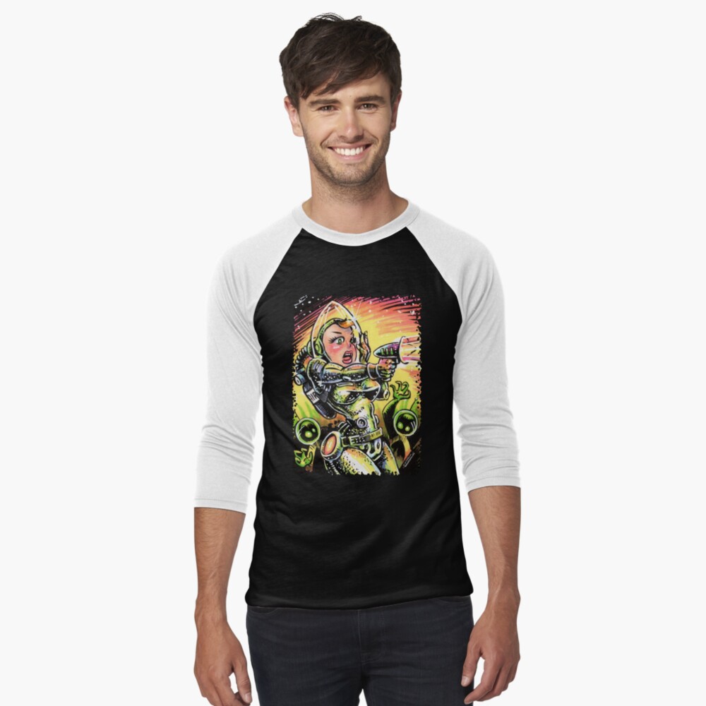 Item preview, Baseball ¾ Sleeve T-Shirt designed and sold by gWebberArts.