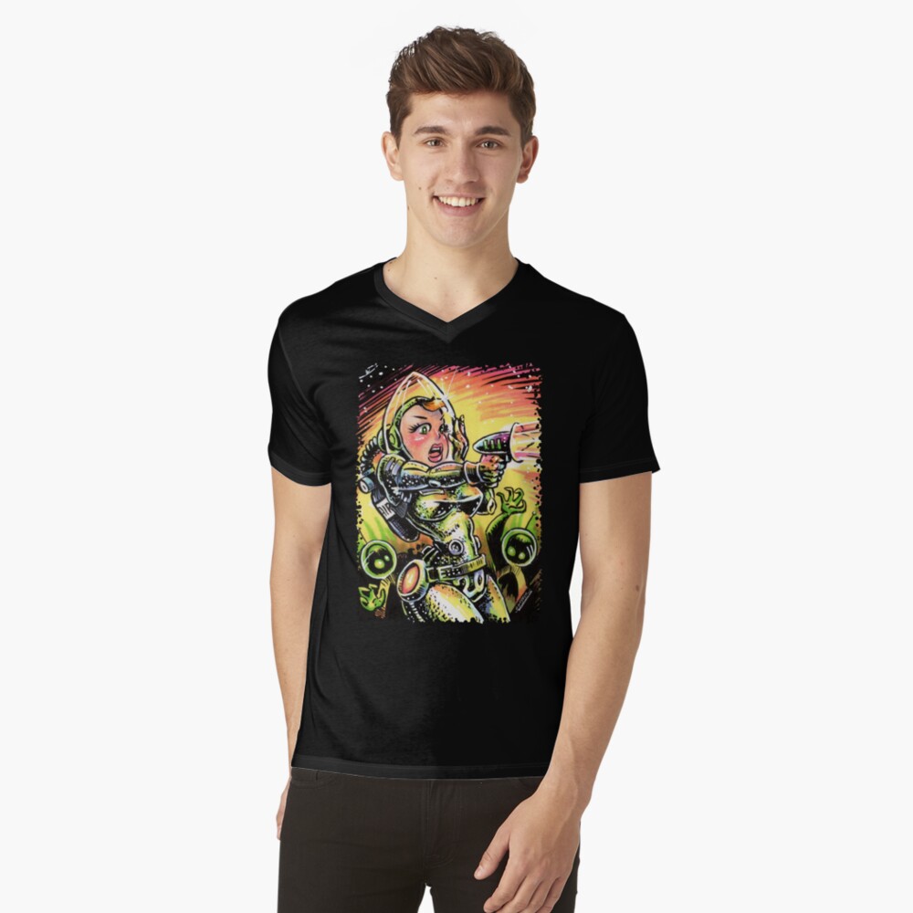 Item preview, V-Neck T-Shirt designed and sold by gWebberArts.