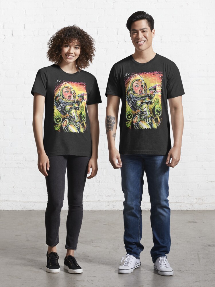 Thumbnail 1 of 7, Essential T-Shirt, Space Girl 20 designed and sold by George Webber.