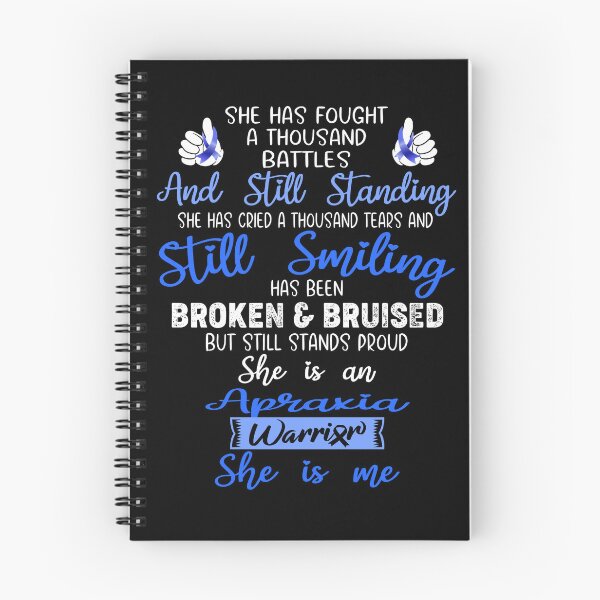 Item preview, Apraxia Warrior SHE IS ME - Support Apraxia Fighter Gifts designed and sold by Berriosly.