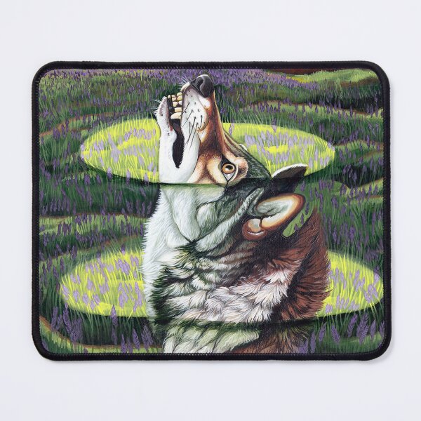 Item preview, Lavender Wolf designed and sold by ArtByTassy.
