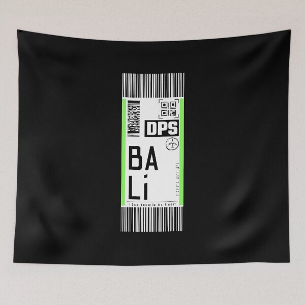 Item preview, BALI DPS denpasar Classic luggage tag designed and sold by LeddsoDello.