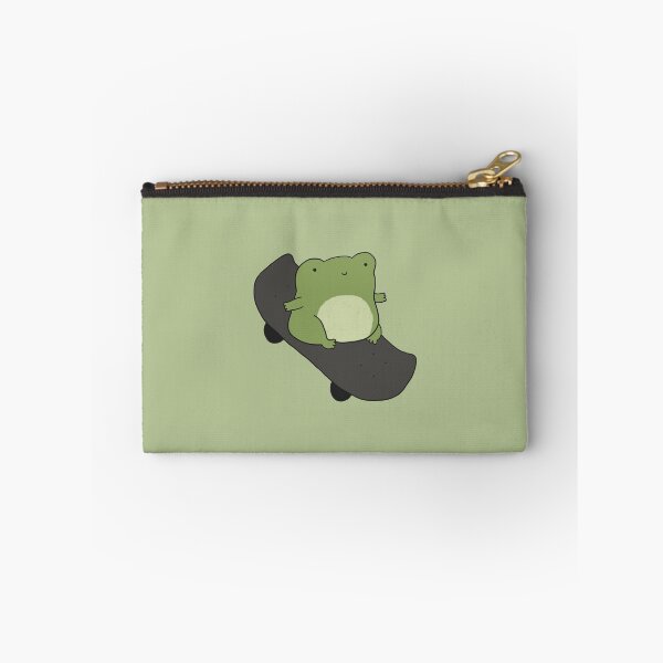 Item preview, Chubby Skateboarding Frog: Kawaii Cottagecore Treat for Kids, Teens, and Sports Fans designed and sold by MinistryOfFrogs.