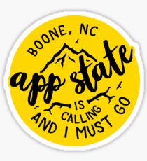Appalachian State - Style 51 Sticker