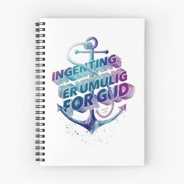 Item preview, Ingenting er umulig for Gud designed and sold by GudsOrd Illustrasjoner.