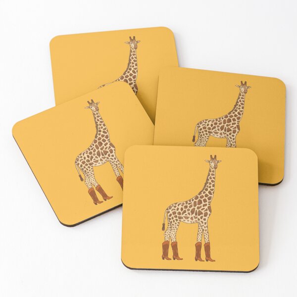Item preview, Jolene The Giraffe In Cowgirl Boots designed and sold by AnyoneCanYeehaw.