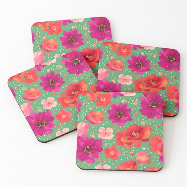 Item preview, Various Color Floral Pattern designed and sold by SurullinenArt.