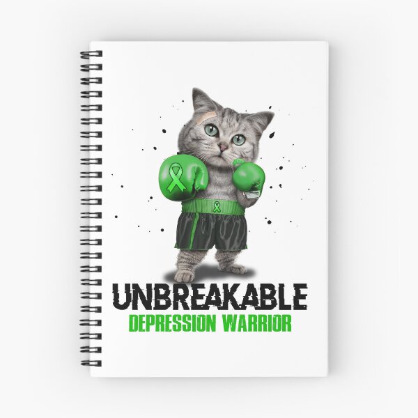Item preview, Depression Warrior - UNBREAKABLE - Depression Ribbon designed and sold by EdithShop59.