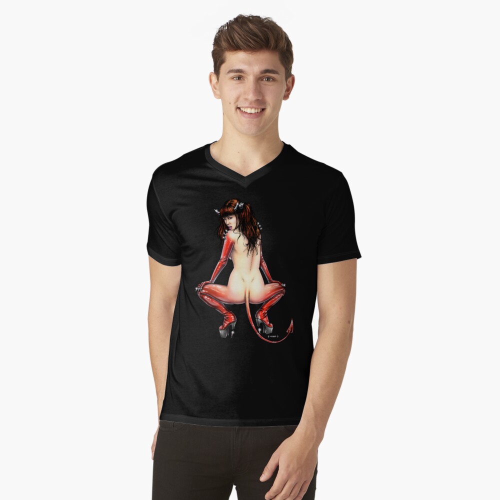 Item preview, V-Neck T-Shirt designed and sold by gWebberArts.
